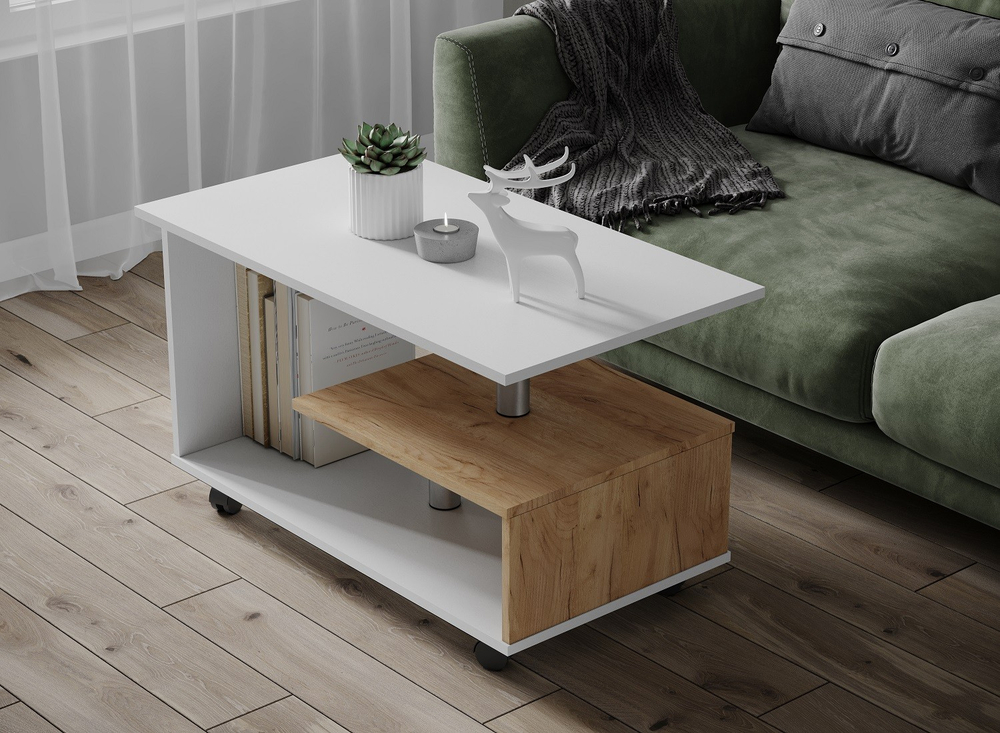 Столик журнальный Консул-5, дуб крафт