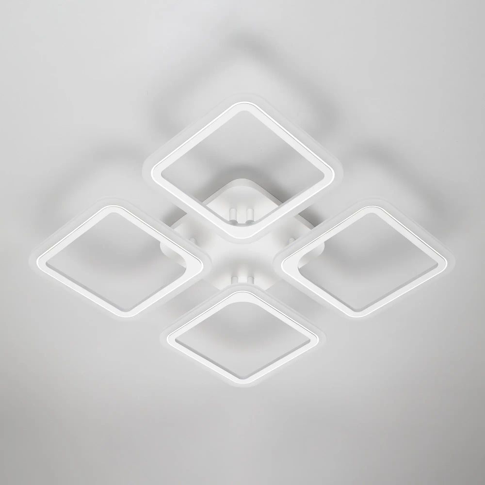 Citilux Марсель CL232140R LED Люстра с пультом Белая