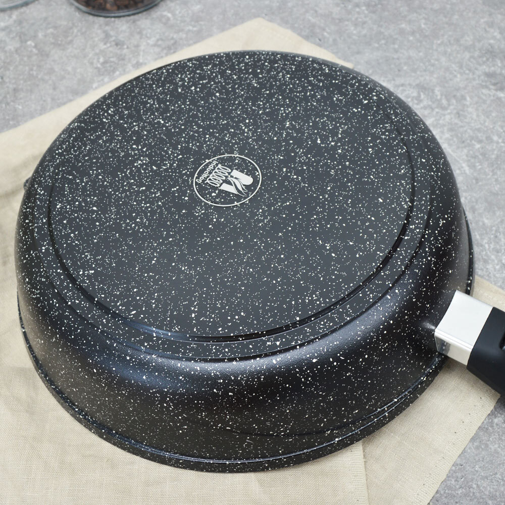Сковорода 28см Гранит black Induction Pro