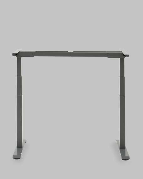 Подстолье для стола с электроприводом и регулировкой высоты, 2 мотора, память 4 уровня высоты, серый