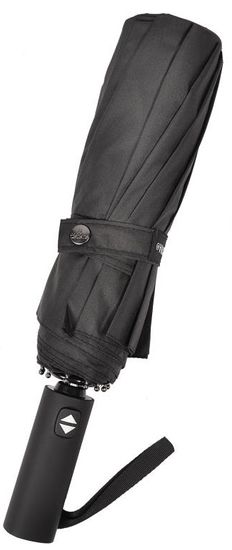 Усиленный Зонт Три Слона Чёрный - Полный автомат 8120