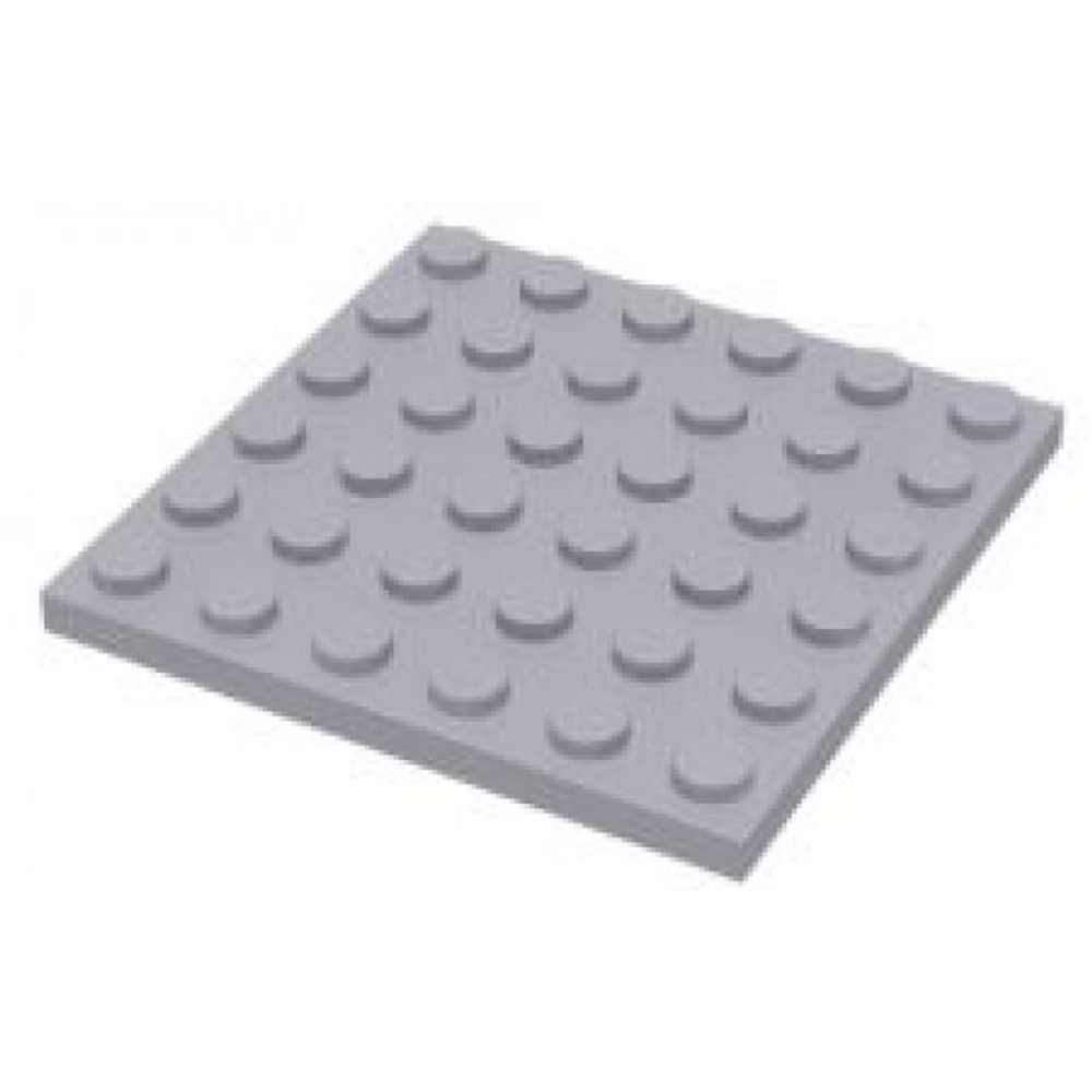 Lego Плитка 6х6 (серый) 4211474