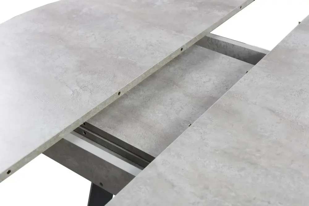 Стол обеденный Элип (профиль) каркас чёрный