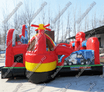 Надувной батут "Пожарные"