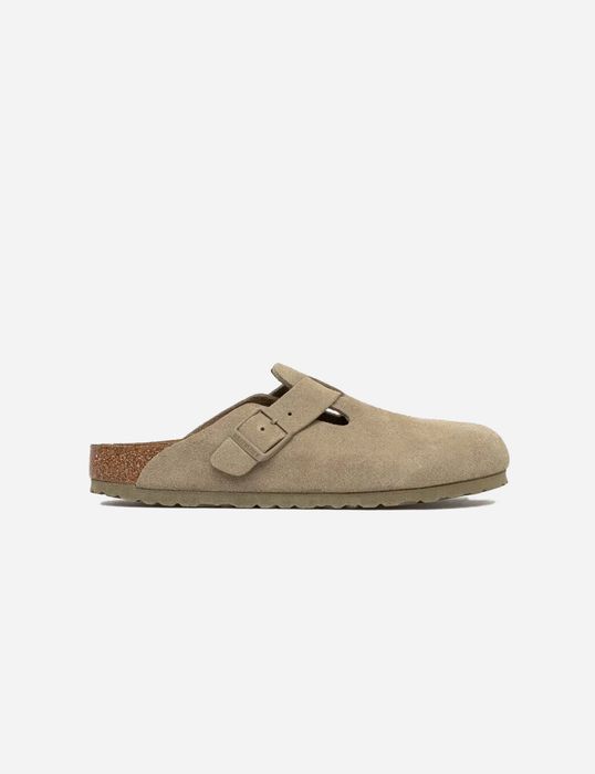 Birkenstock Boston Faded Khaki clogs