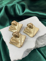 Пуговицы Скиапар. "Лицо" античное золото