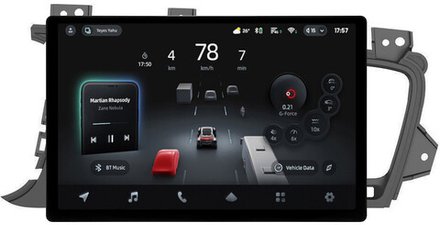Магнитола для KIA Optima 3 TF 2011-2013 - Teyes CC4-PRO монитор 13" 2K QLED на Android 13, Snapdragon 778G, 8+128, AI, CarPlay, DSP, 4G SIM-слот