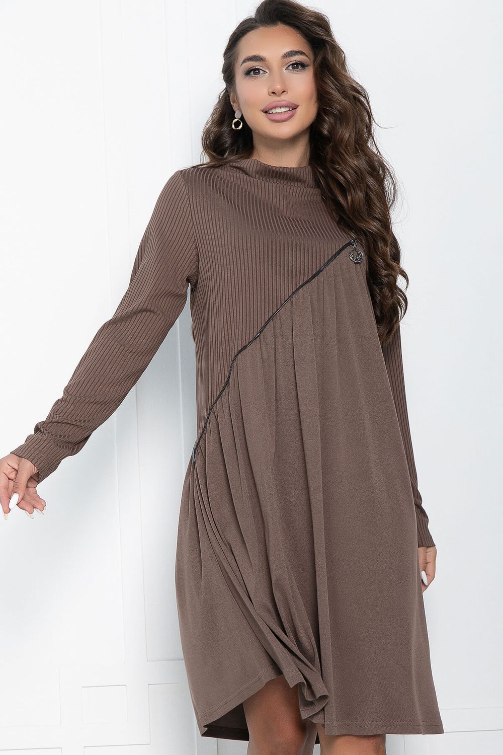 Платье Мару (коричневое) П11022 LT Collection