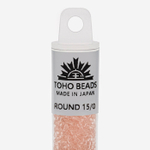 Японский бисер TOHO Round 15/0 (№11), прозрачный