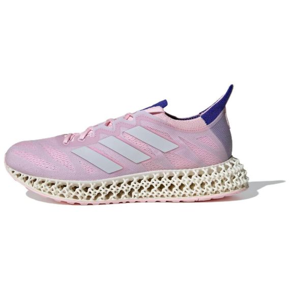 Adidas 4D FWD 3 Бежевые кроссовки Низки по росту/Белые/Сине-Женские