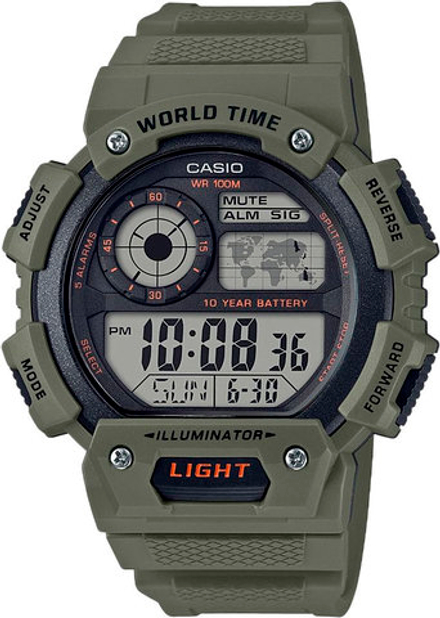 Японские наручные часы Casio Collection AE-1400WH-3AVEF