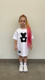 Платье с принтом