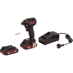 Винтоверт аккумуляторный KRESS KU280.3 20V 2Ачх2 ЗУ 2А кейс