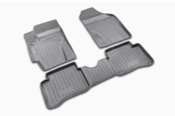 Коврики в салон для HYUNDAI Verna 2006-, 4 шт. (полиуретан) NLC.20.22.210