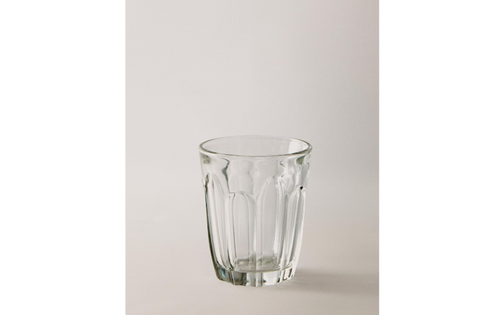 Zara Home стакан из стекла, цвет прозрачный, 7.8 см