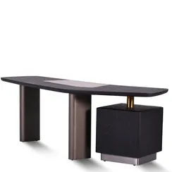 Стол письменный с ящиками 4768 черный