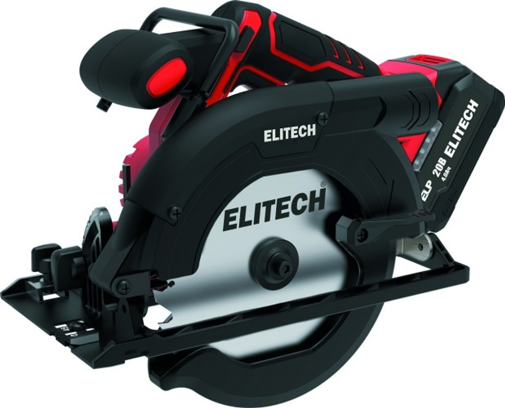 Пила циркулярная аккумуляторная ELITECH ПДА 2055БЛ (E2206.030.01) 205701