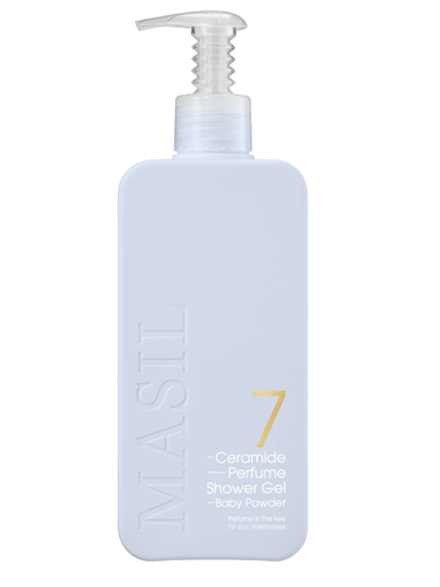 MASIL - ГЕЛЬ ДЛЯ ДУША 7 CERAMIDE PERFUME SHOWER GEL (BABY POWDER), 500 МЛ.