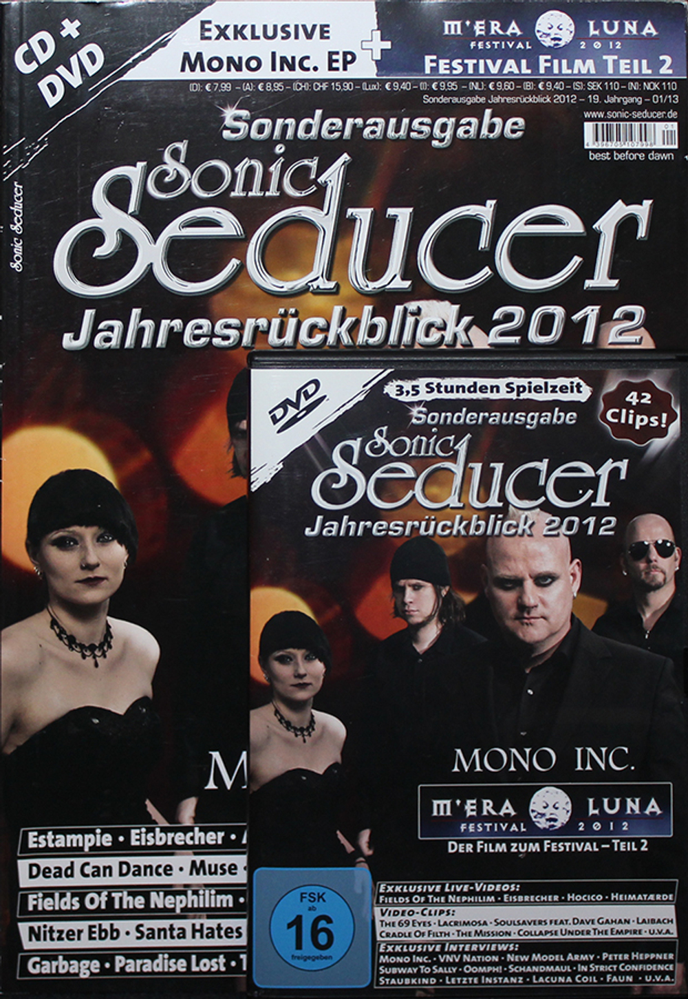 Various Artists / Sonic Seduсer Jahresruckblick 2012 (DVD+журнал)