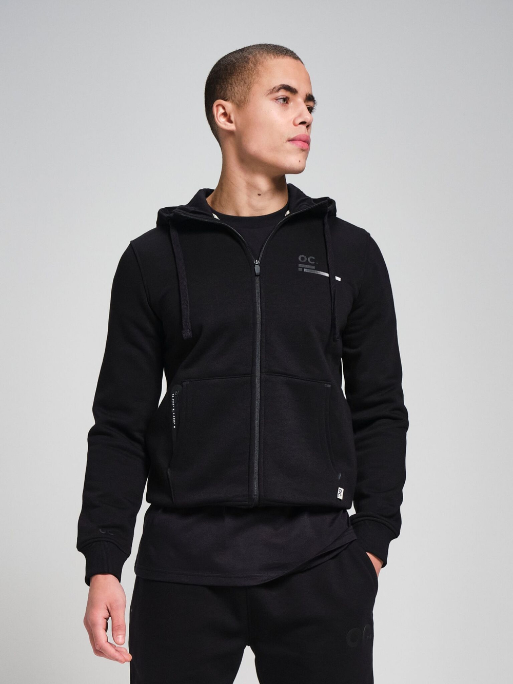 Толстовка мужская ORIGINAL CREATOR ZIP HOODIE, Черный