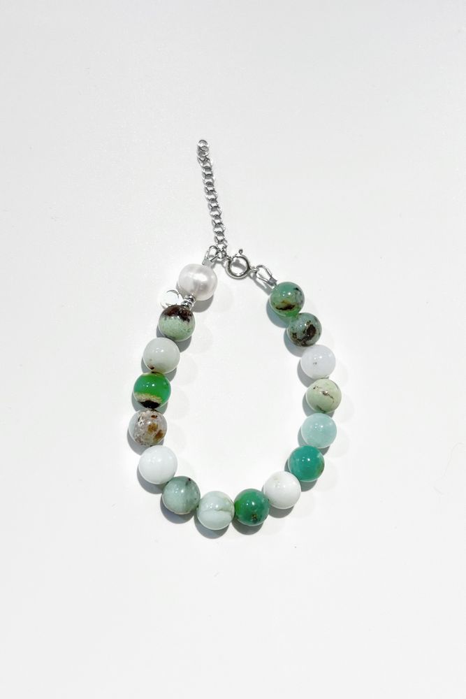 Браслет из хризопраза