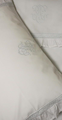 Бампер для детской кроватки 380х45 Bovi Вензель бело-голубой Португалия детали