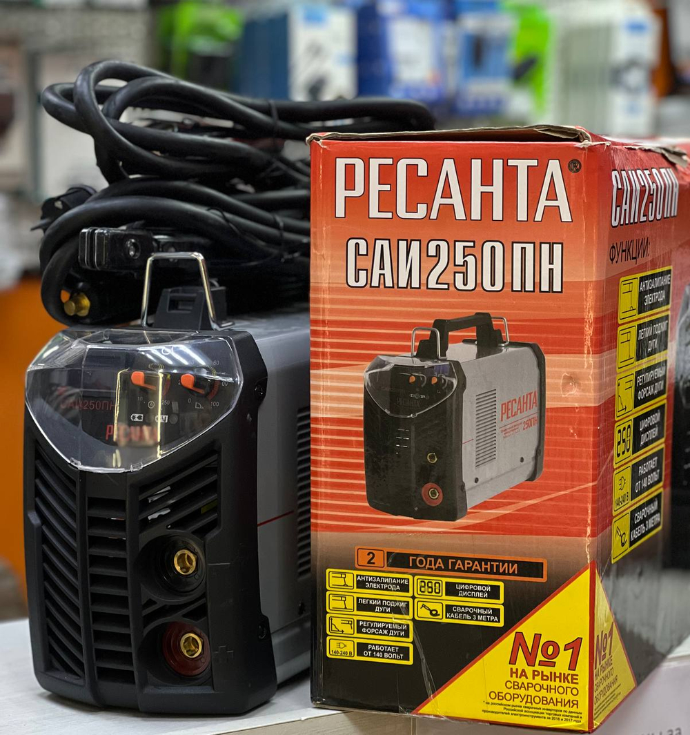 Сварочный инвертор Ресанта САИ 250 ПН 65/21