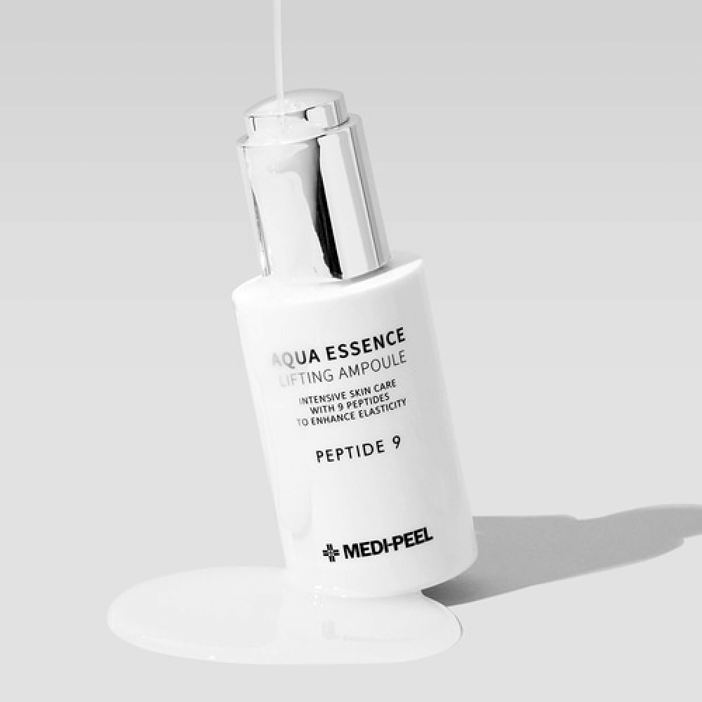 Medi-Peel Peptide 9 Aqua Essence Lifting Ampoule омолаживающая, увлажняющая сыворотка с пептидным комплексом