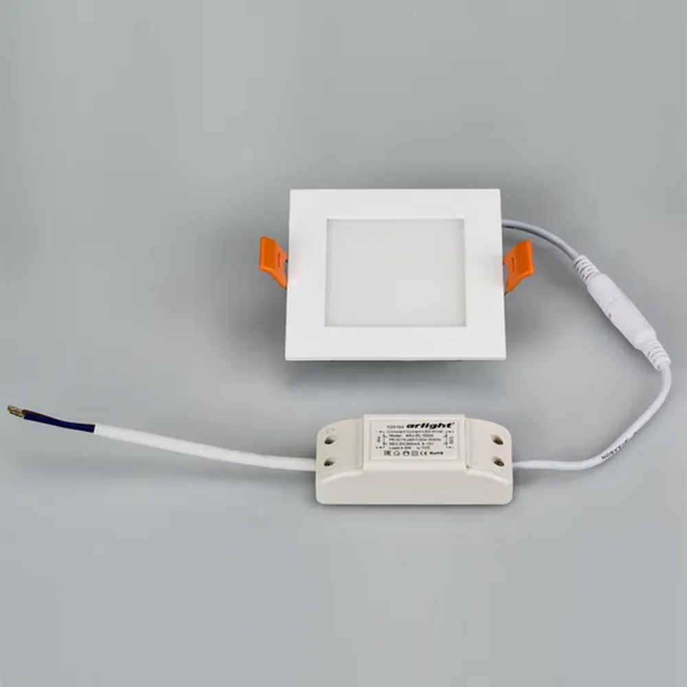 Светильник DL-93x93M-5W Day White (Arlight, IP40 Металл, 3 года) 020122