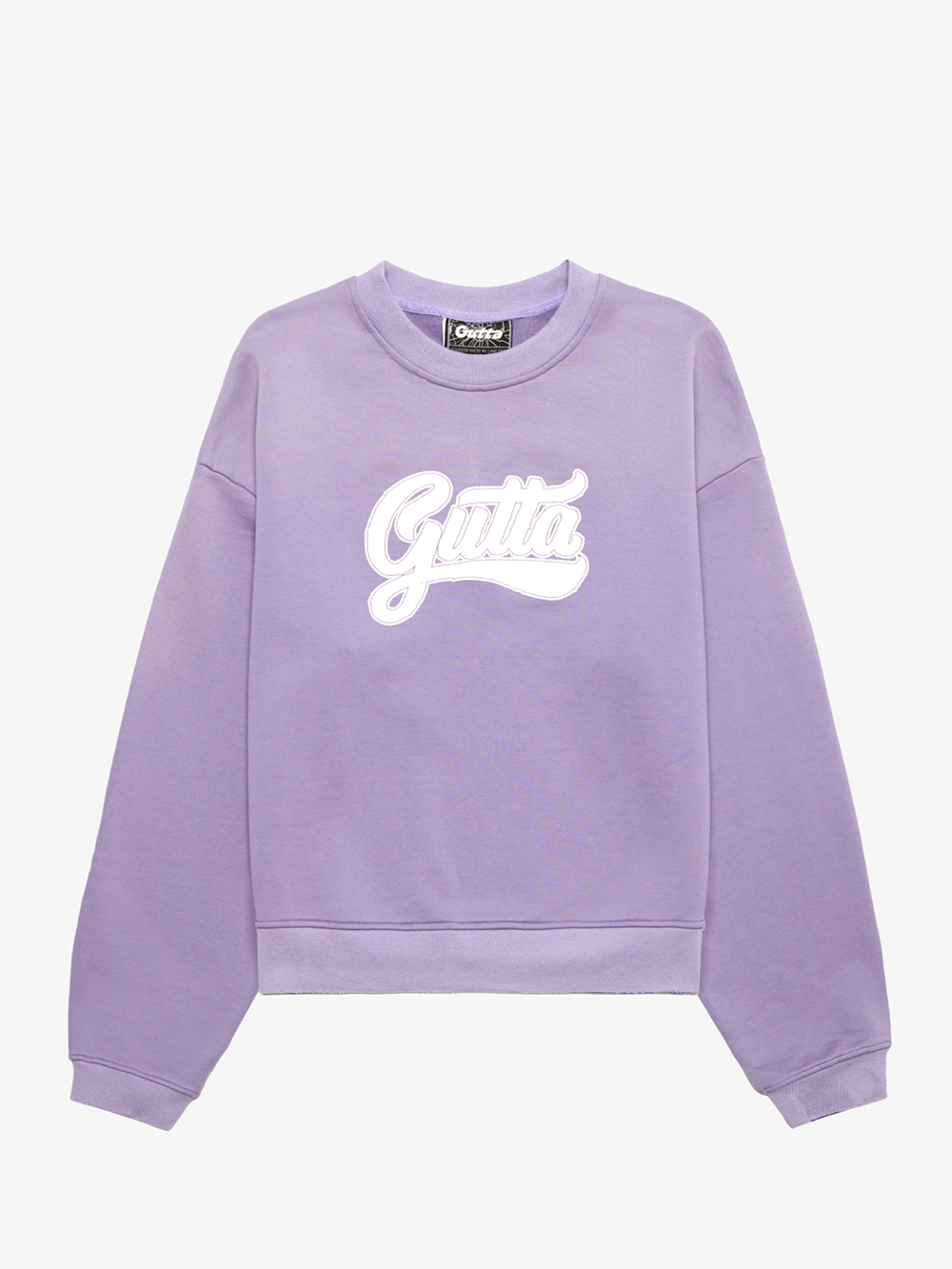 'SCRIPT' SWEATSHIRT PURPLE