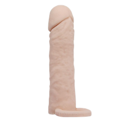 Насадка на член увеличивающая с кольцом Penis Sleeve (16 см)