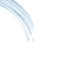 Уплотнитель для душевой кабины «елочка» на стекло 6 мм, на метраж DC 703-Е