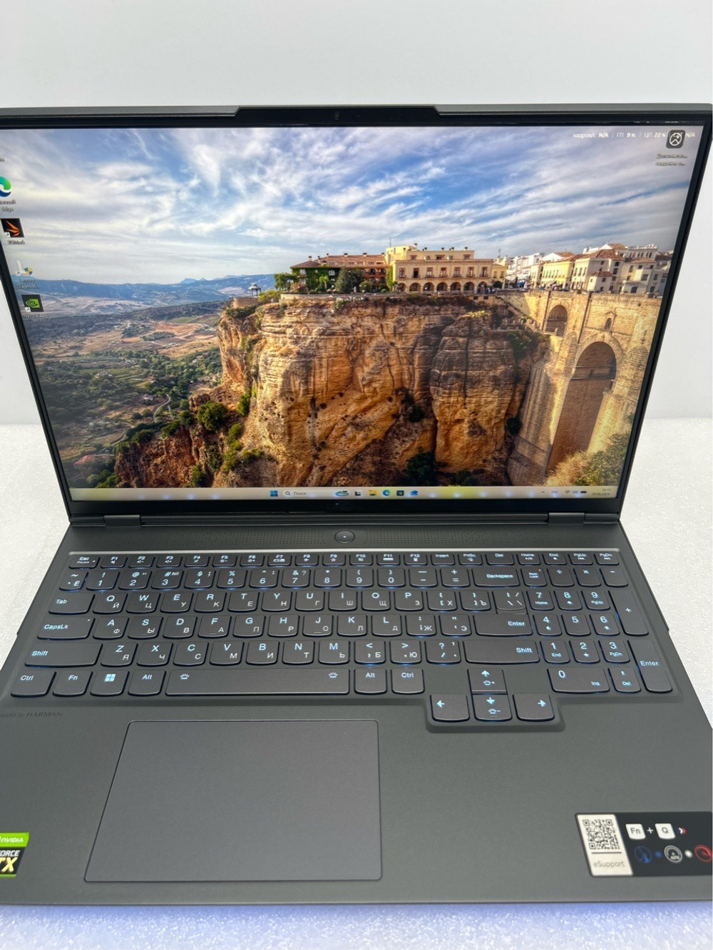 Ноутбук Lenovo Legion 7 16ITHg6 (82K60078RU) 16"/Intel Core i7 11800H/RAM 32/SSD 1024 GB/GeForce RTX 3080/2560 x 1600/IPS/Windows 10/Подсветка - кл:RGB/темно-серый. Состояние: B1