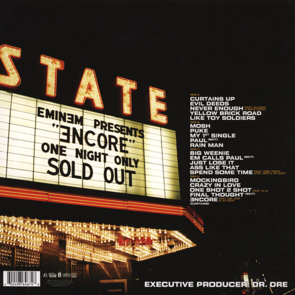Eminem / Encore (2LP)