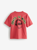 Футболка для мальчика Next E45-243, 3 шт., Бежевый, Красный, Синий