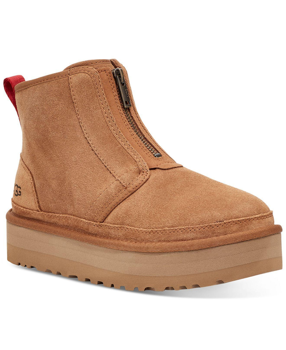 Ugg Neumel Platform Zip Ultra Chestnut