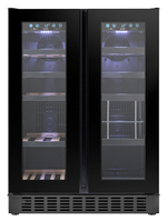 Шкаф винный Temptech Sommelier SOM2DX60DRB