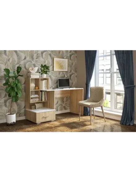 Стол компьютерный ПСК-10 (дуб сонома)