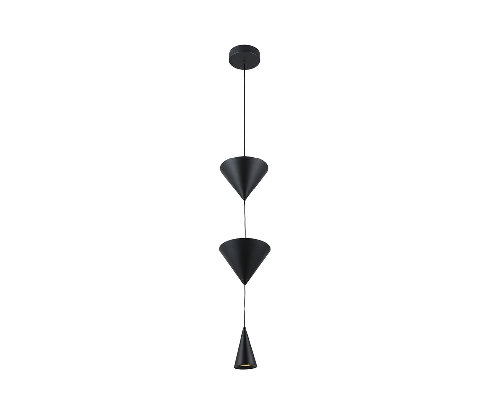 Подвес Риви черный d15 h205 Led 15W (4000K)