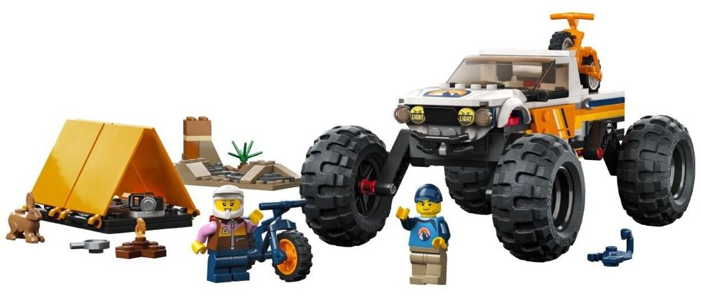 Конструктор LEGO City 60387 Приключения внедорожника 4x4