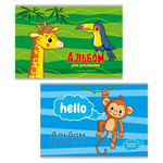 Альбом для рисования Проф-Пресс, формат А4, 12 листов, офсет, серия "Милые зверушки"