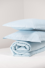 BLOOM Оксфорд 2 наволочки 50x70см, сатин голубой