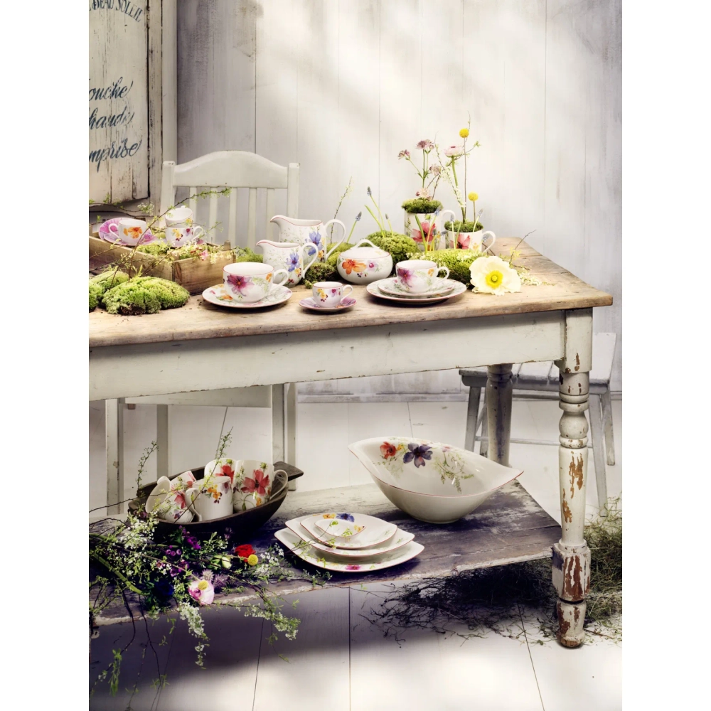 Villeroy & Boch Набор тарелок Mariefleur на 2 персоны 10-4100-2620 + 10-4100-2700 + 10-4100-2640