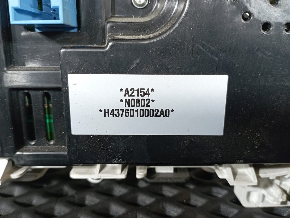 Панель приборов 2022г.