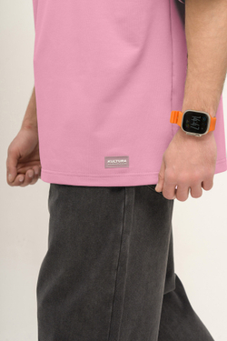 Футболка KUL'TURA OverSize "Basic" Розовый