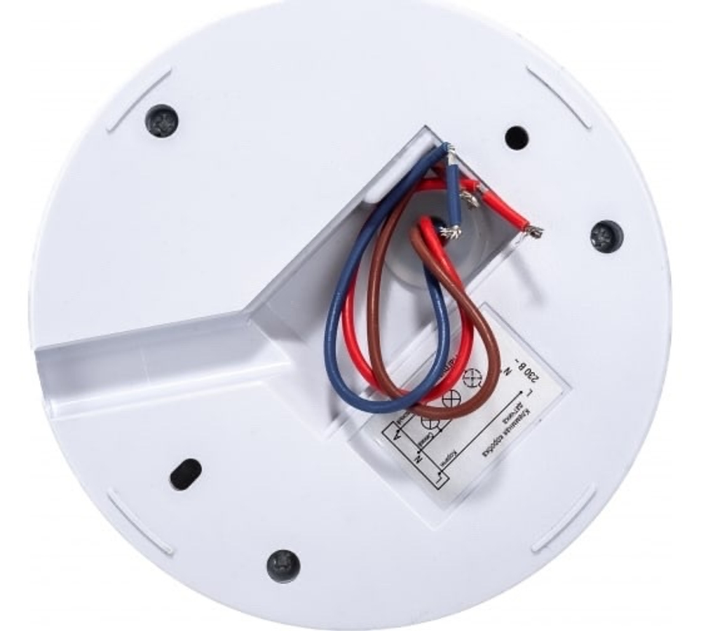 Датчик движения ДД-024 1100Вт 120-360град 6м IP33 белый IEK LDD11-024-1100-001