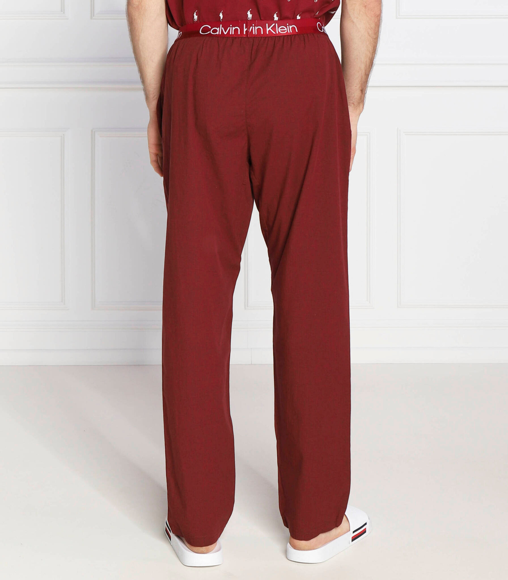 пижамные штаны Calvin Klein Underwear - бордовый(000NM2180E)