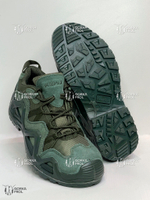 Полуботинки Lowa Zephyr GTX Lo олива, треккинговые (лето/демисезон)