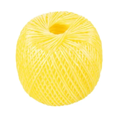 Шпагат полипропиленовый желтый, 1,4мм, L 110 м, Россия// Сибртех