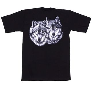 Футболка Индеец с волками